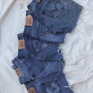 Bundle of 5 Levi’s + Vintage Gap Shorts